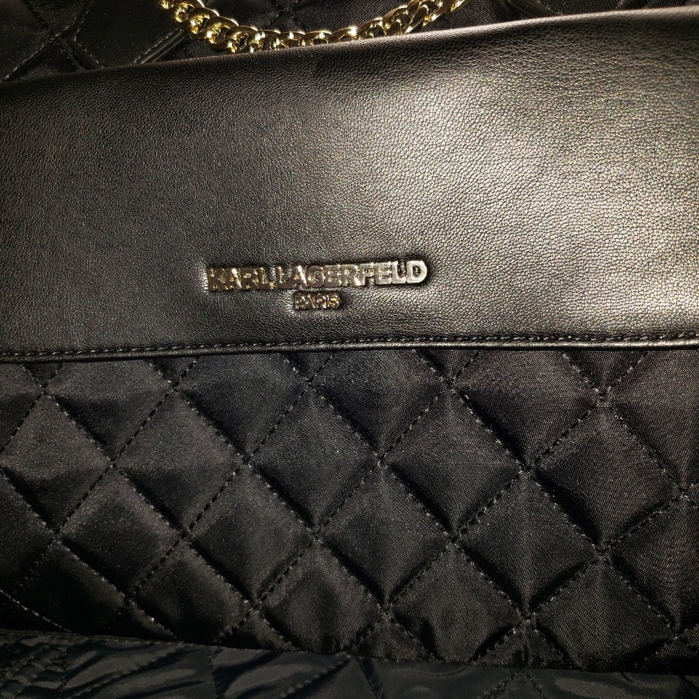 Quilted Karl Langerfeld Paris Handbag